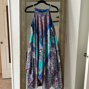 Flowing handkerchief dress